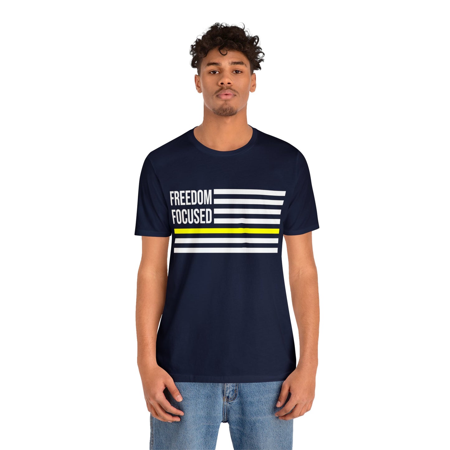 Freedom Collection (Thin Yellow Line) - Unisex Fuser T-shirt