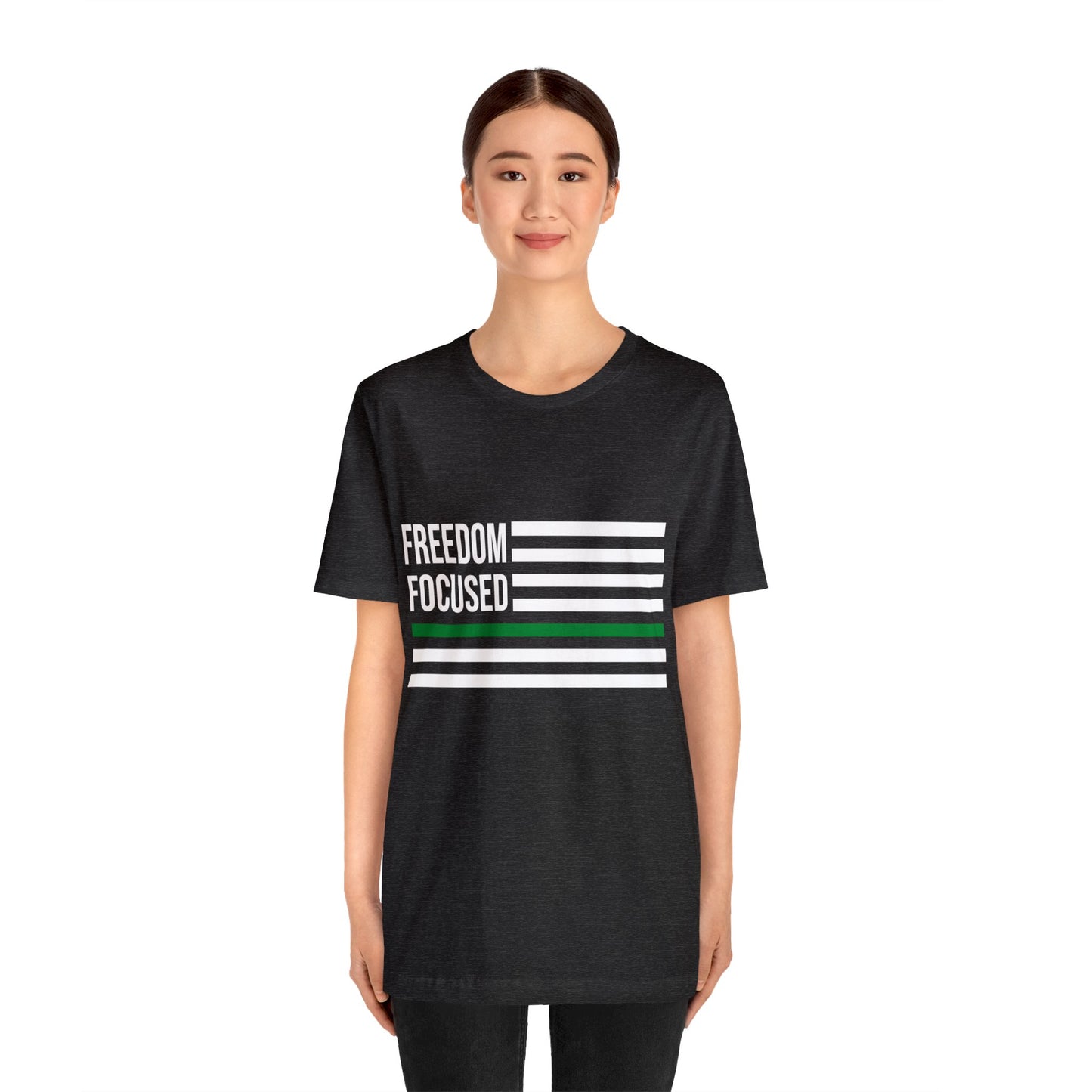 Freedom Collection (Thin Green Line) - Unisex Fuser T-shirt