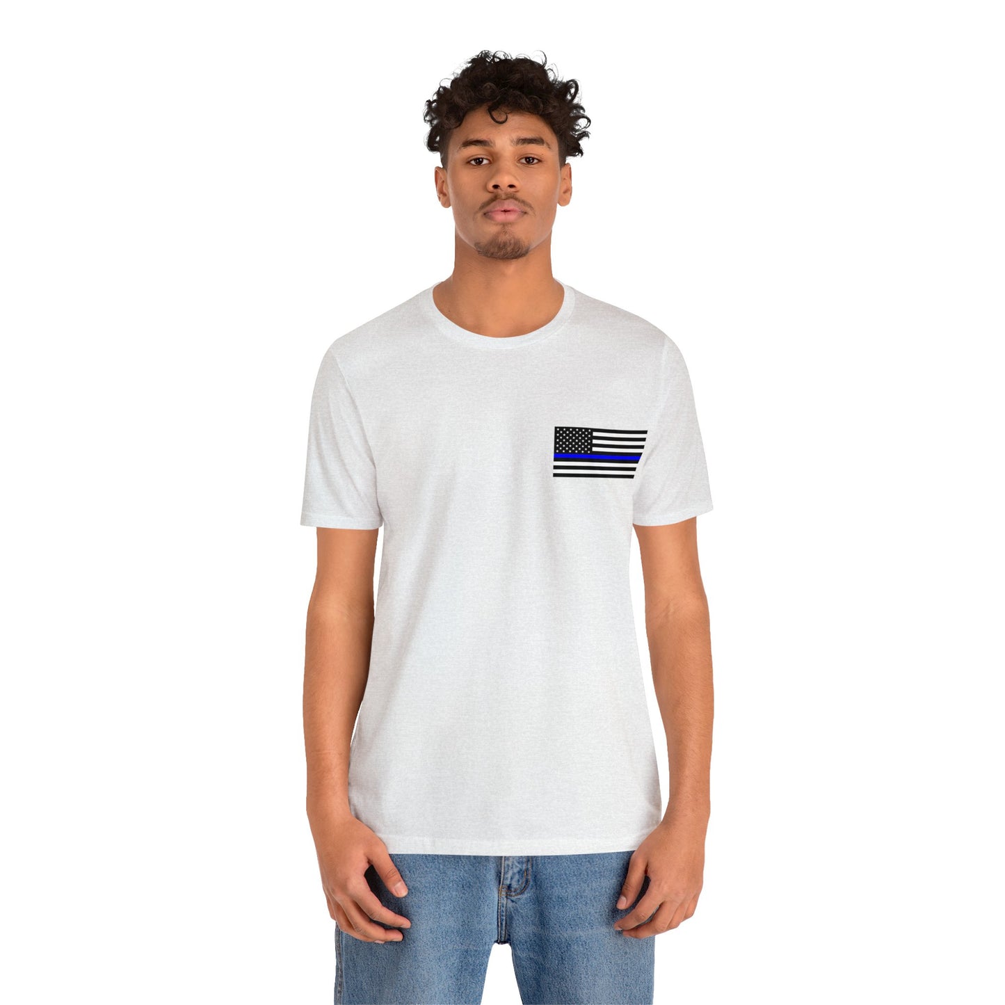 Standard Collection (Thin Blue Line) - Unisex Fuser T-shirt
