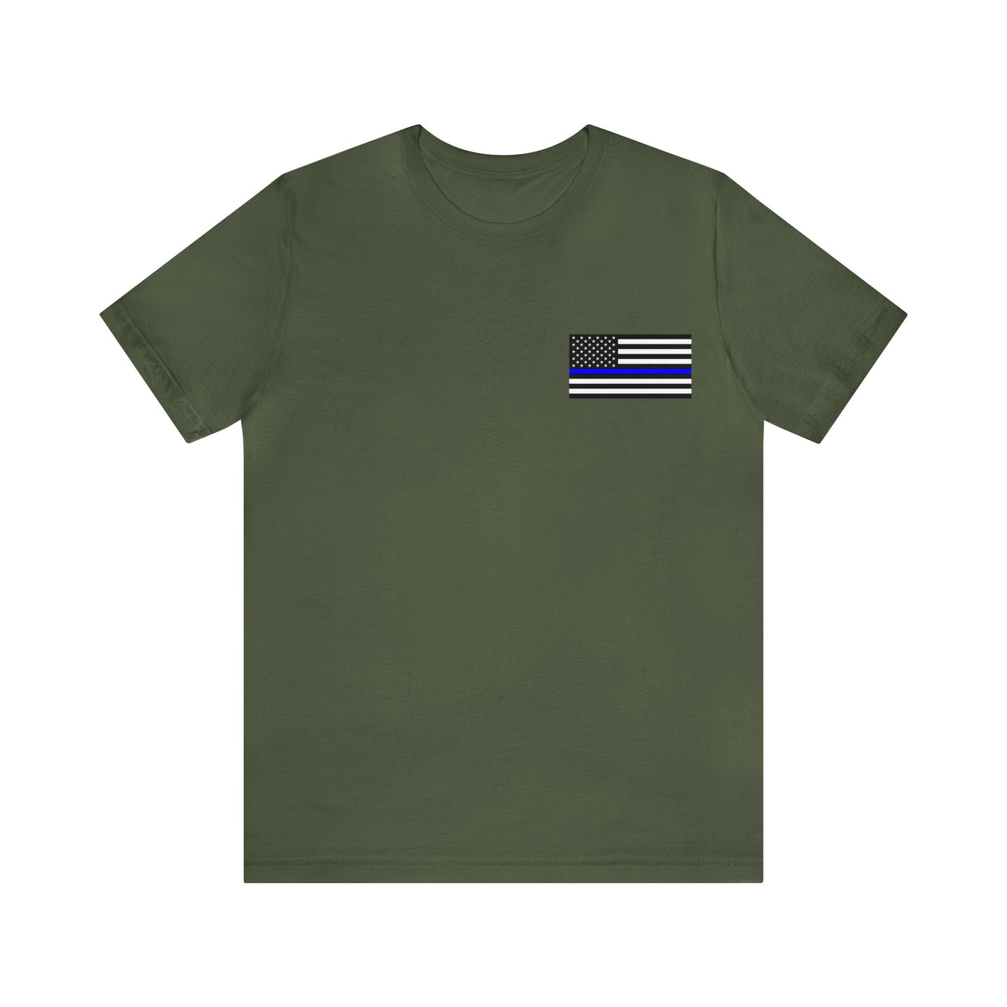 Standard Collection (Thin Blue Line) - Unisex Fuser T-shirt