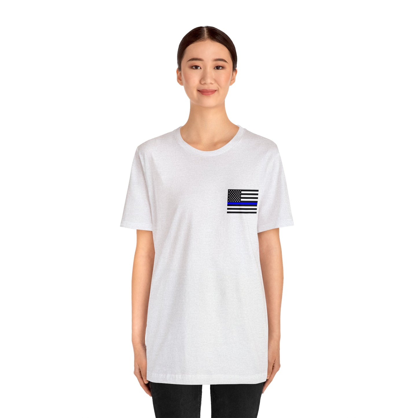 Standard Collection (Thin Blue Line) - Unisex Fuser T-shirt