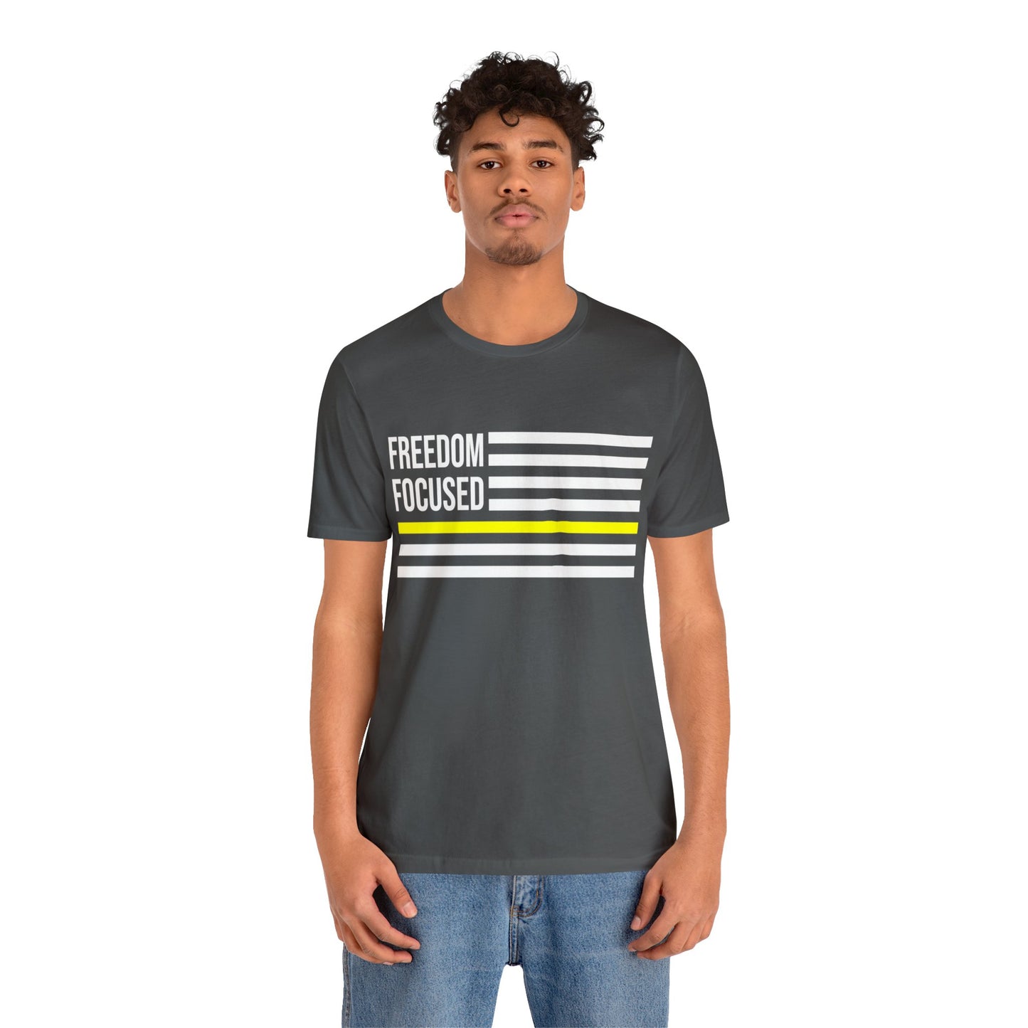 Freedom Collection (Thin Yellow Line) - Unisex Fuser T-shirt