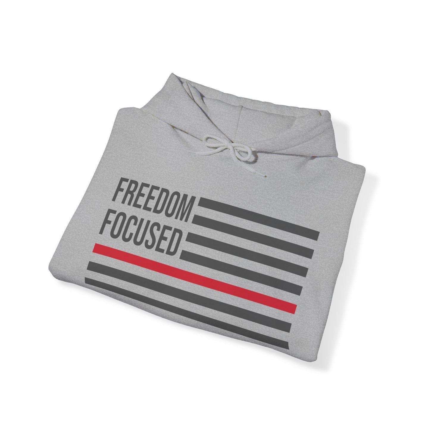 Freedom Collection (Thin Red Line) - Unisex Heavy Blend™ Hooded Sweatshirt