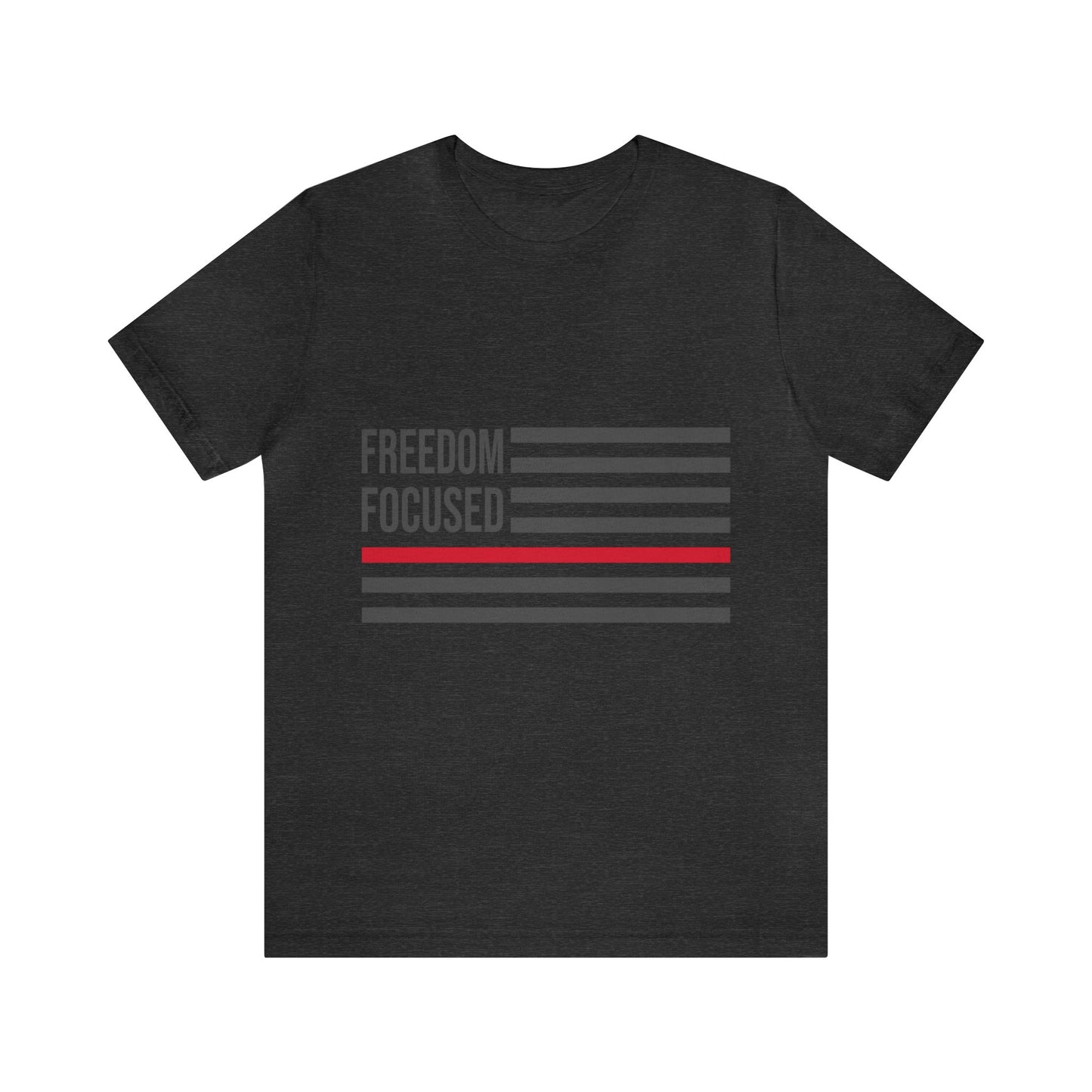 Freedom Collection (Thin Red Line) - Unisex Jersey Short Sleeve