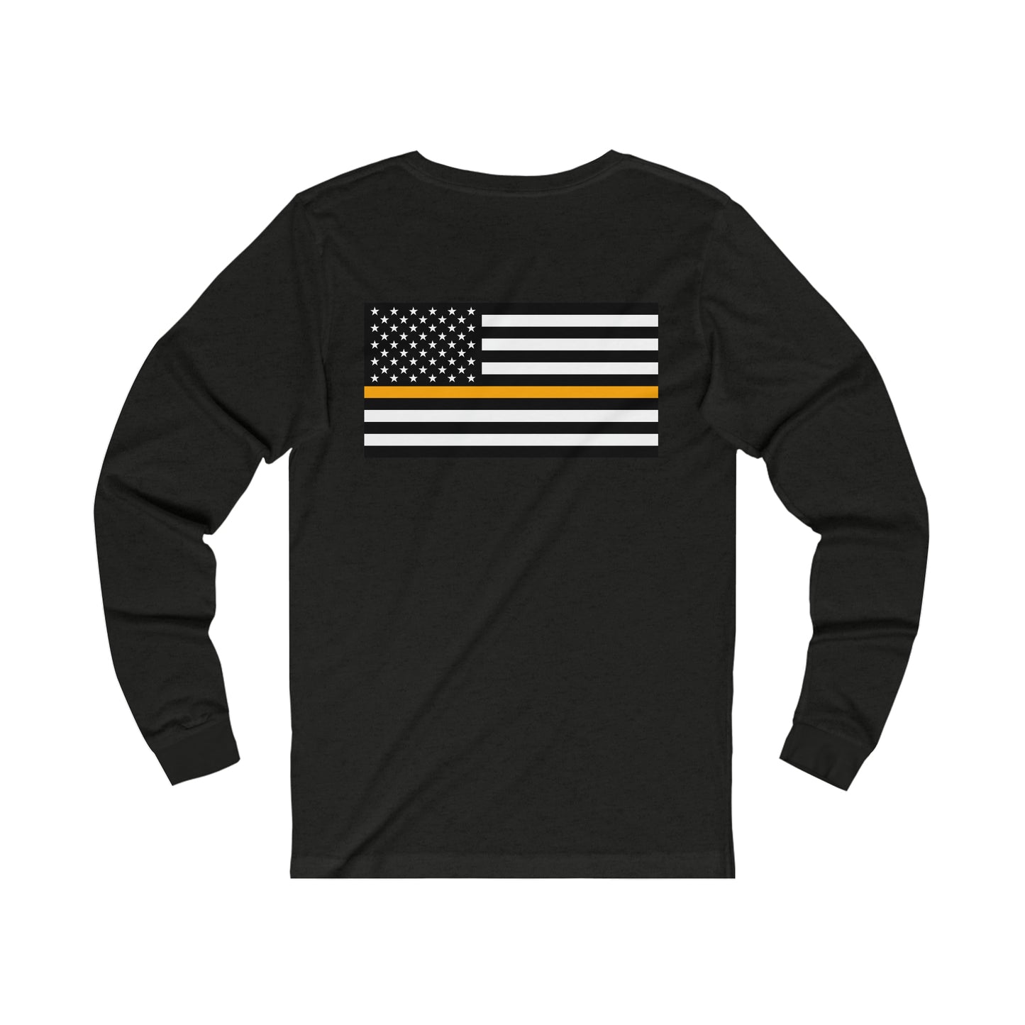 Standard Collection (Thin Orange Line) - Unisex Jersey Long Sleeve Tee
