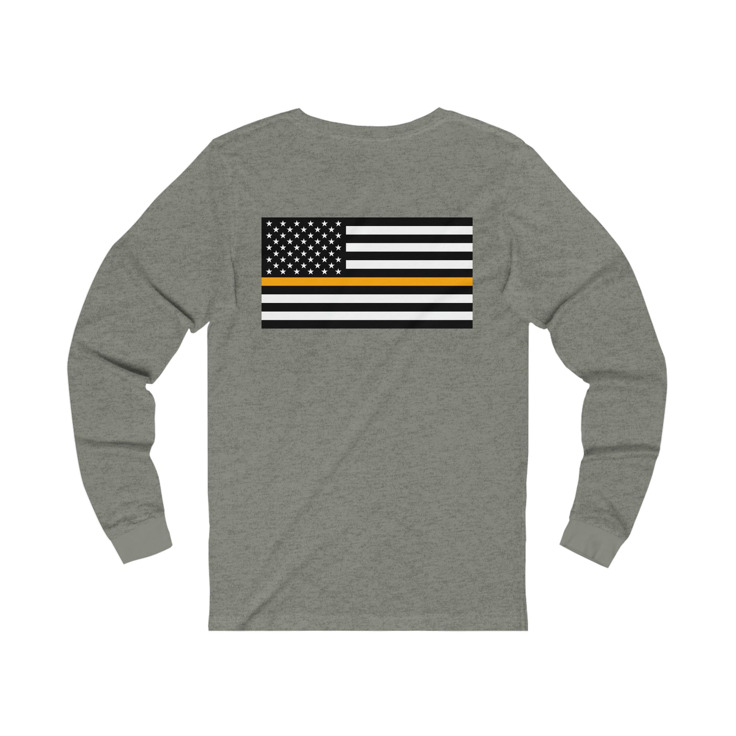 Standard Collection (Thin Orange Line) - Unisex Jersey Long Sleeve Tee