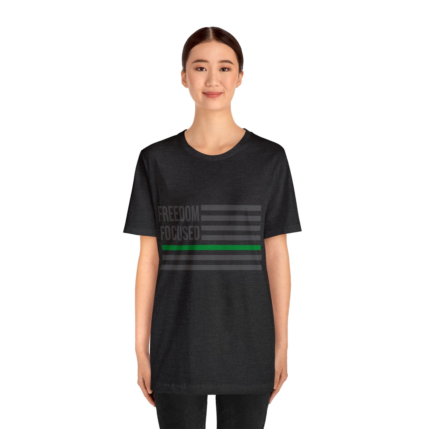 Freedom Collection (Thin Green Line) - Unisex Jersey Short Sleeve
