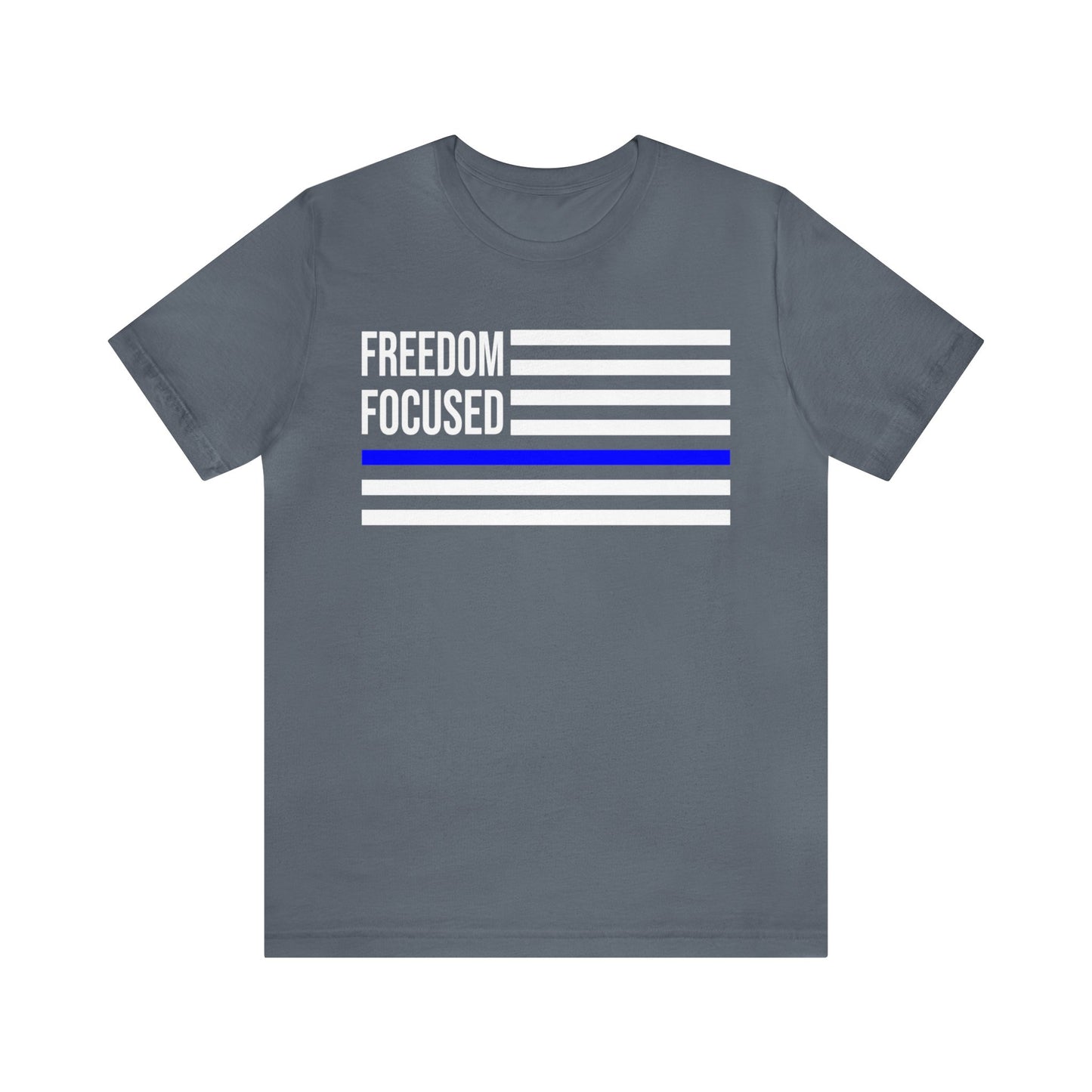 Freedom Collection (Thin Blue Line) - Unisex Fuser T-shirt