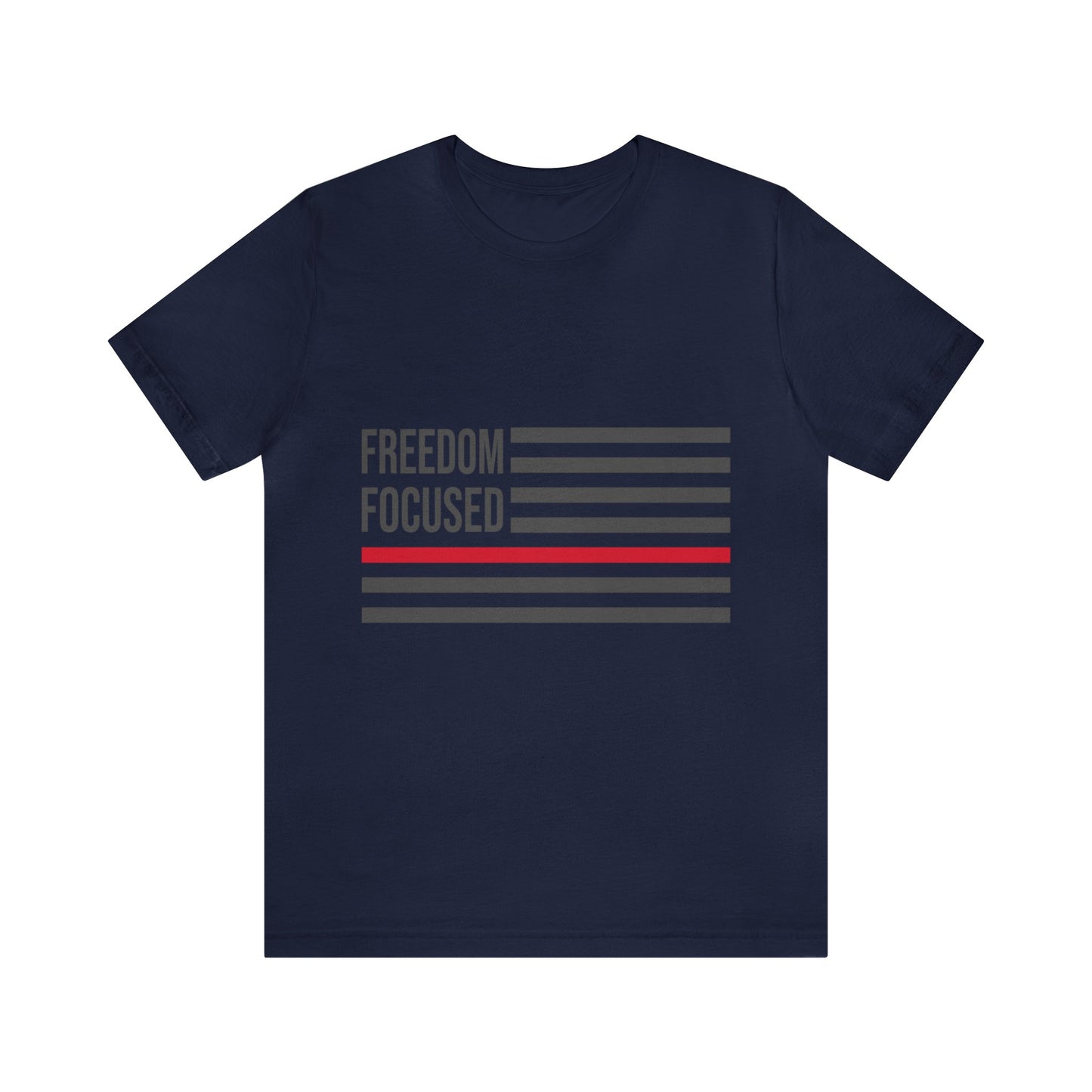 Freedom Collection (Thin Red Line) - Unisex Jersey Short Sleeve