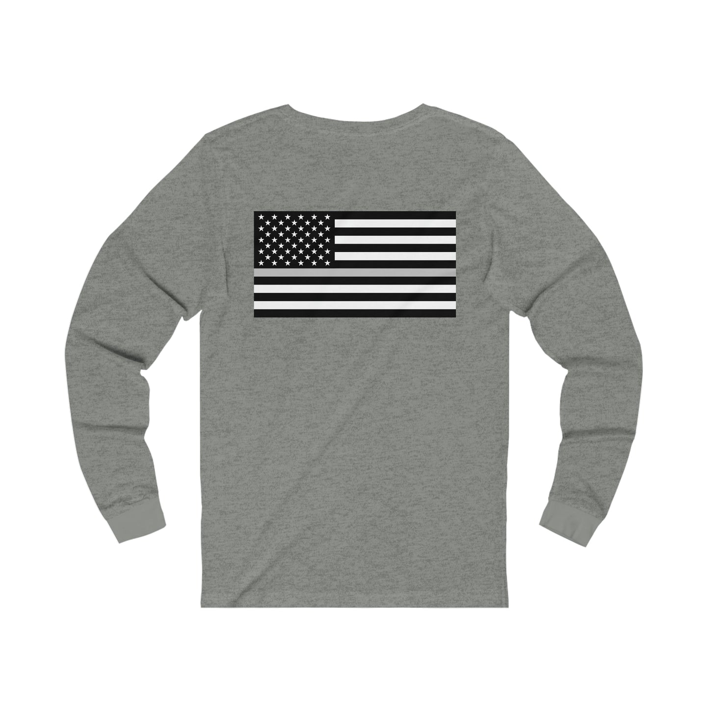 Standard Collection (Thin Silver Line) - Unisex Jersey Long Sleeve Tee