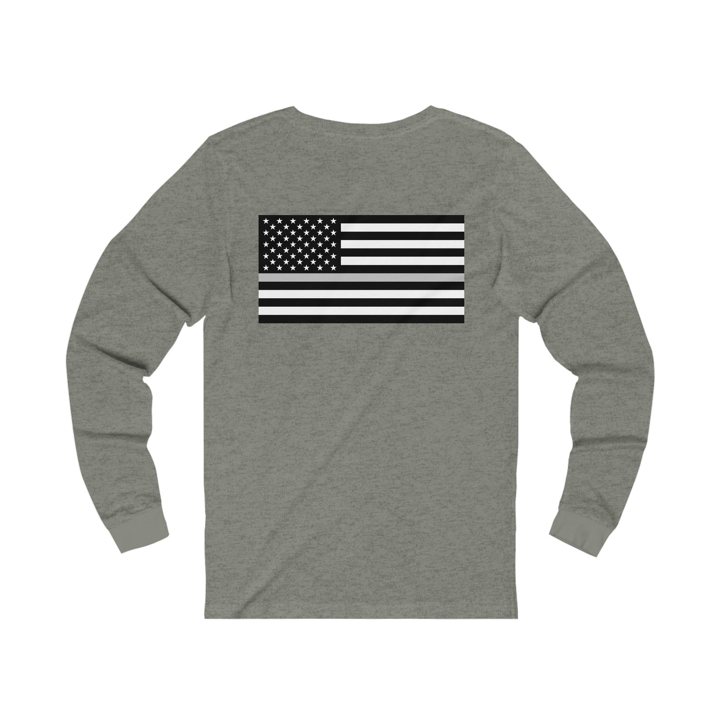 Standard Collection (Thin Silver Line) - Unisex Jersey Long Sleeve Tee