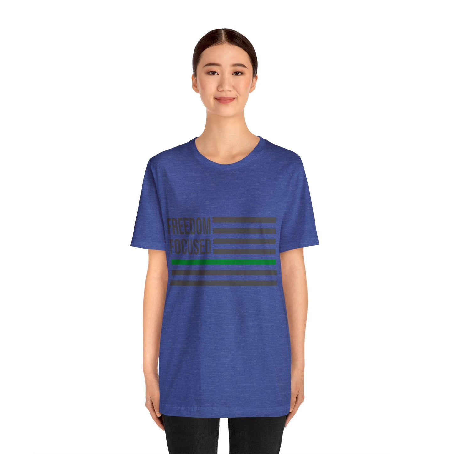 Freedom Collection (Thin Green Line) - Unisex Jersey Short Sleeve