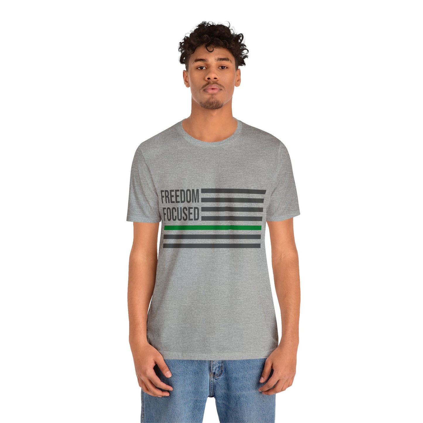 Freedom Collection (Thin Green Line) - Unisex Jersey Short Sleeve