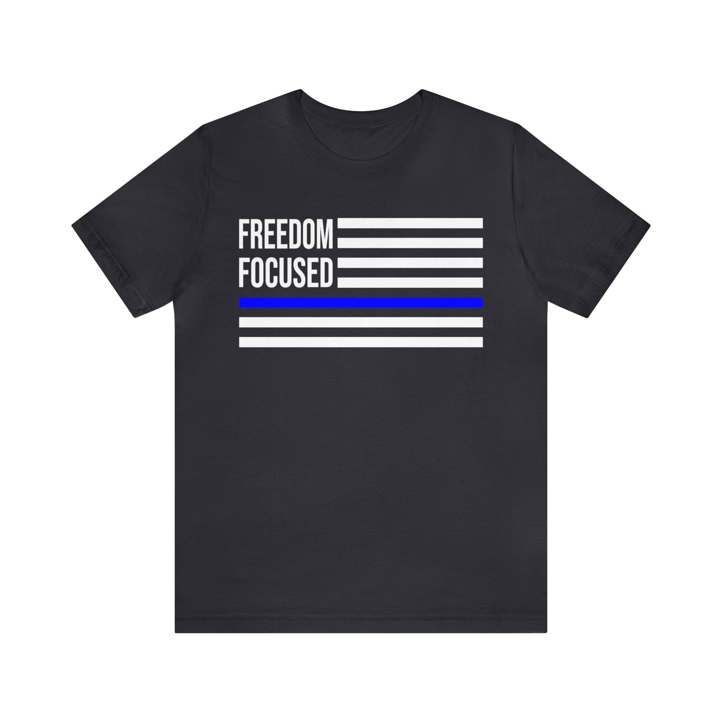Freedom Collection (Thin Blue Line) - Unisex Fuser T-shirt