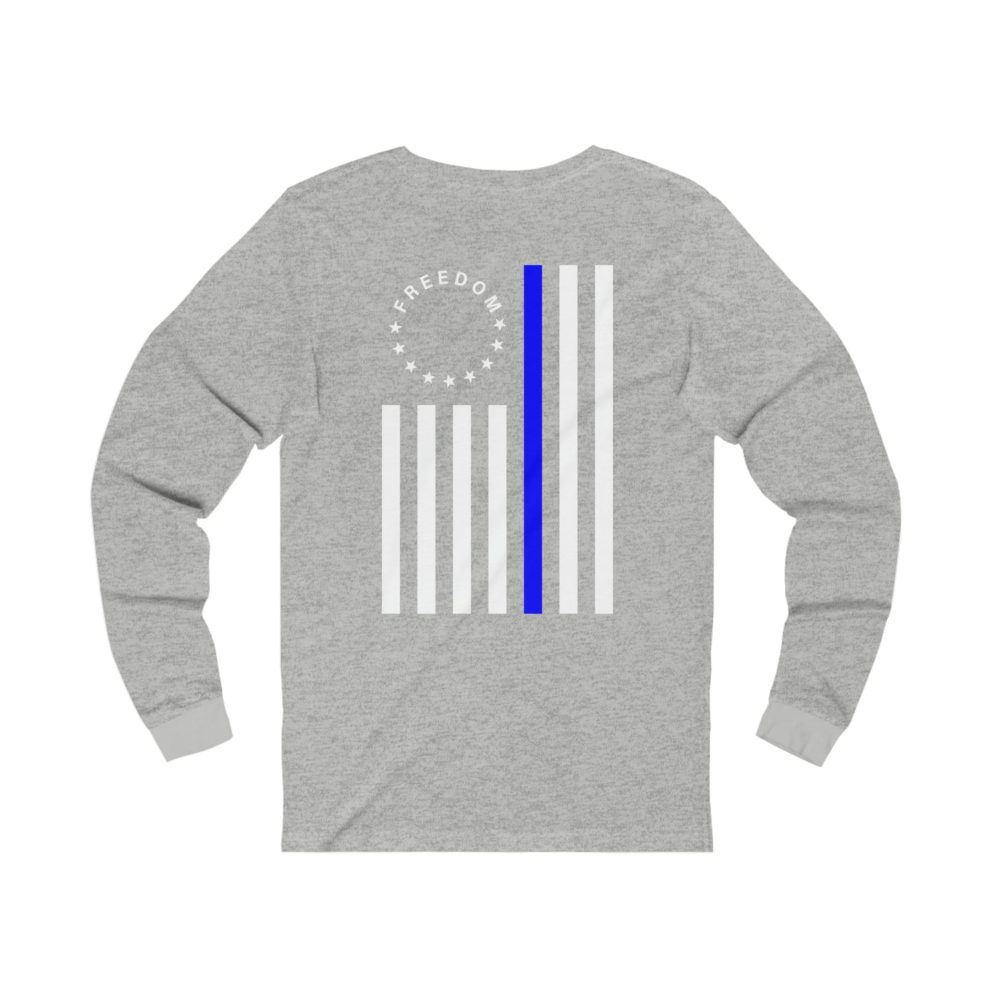 Freedom Collection (Thin Blue Line) - Unisex Jersey Long Sleeve Tee
