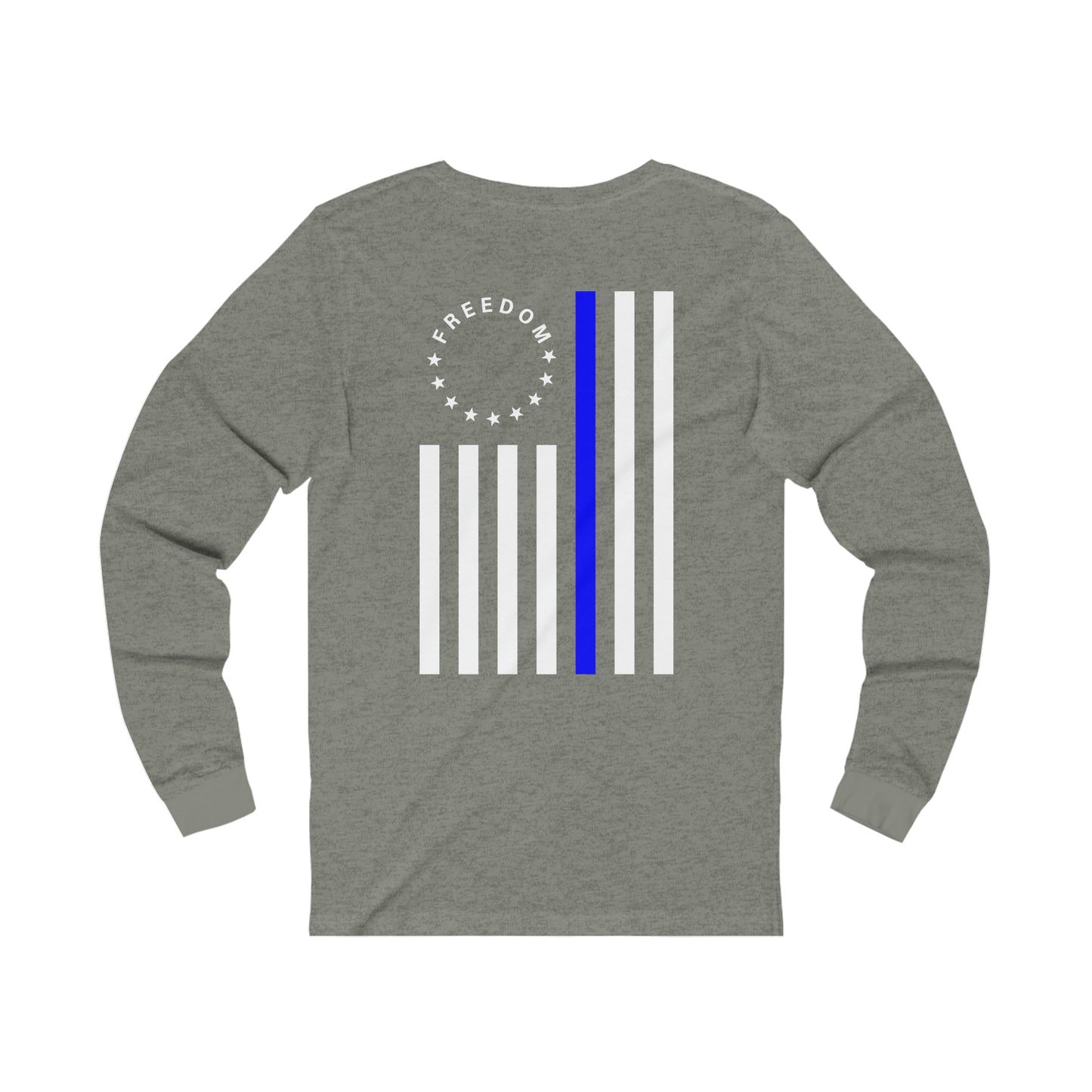 Freedom Collection (Thin Blue Line) - Unisex Jersey Long Sleeve Tee