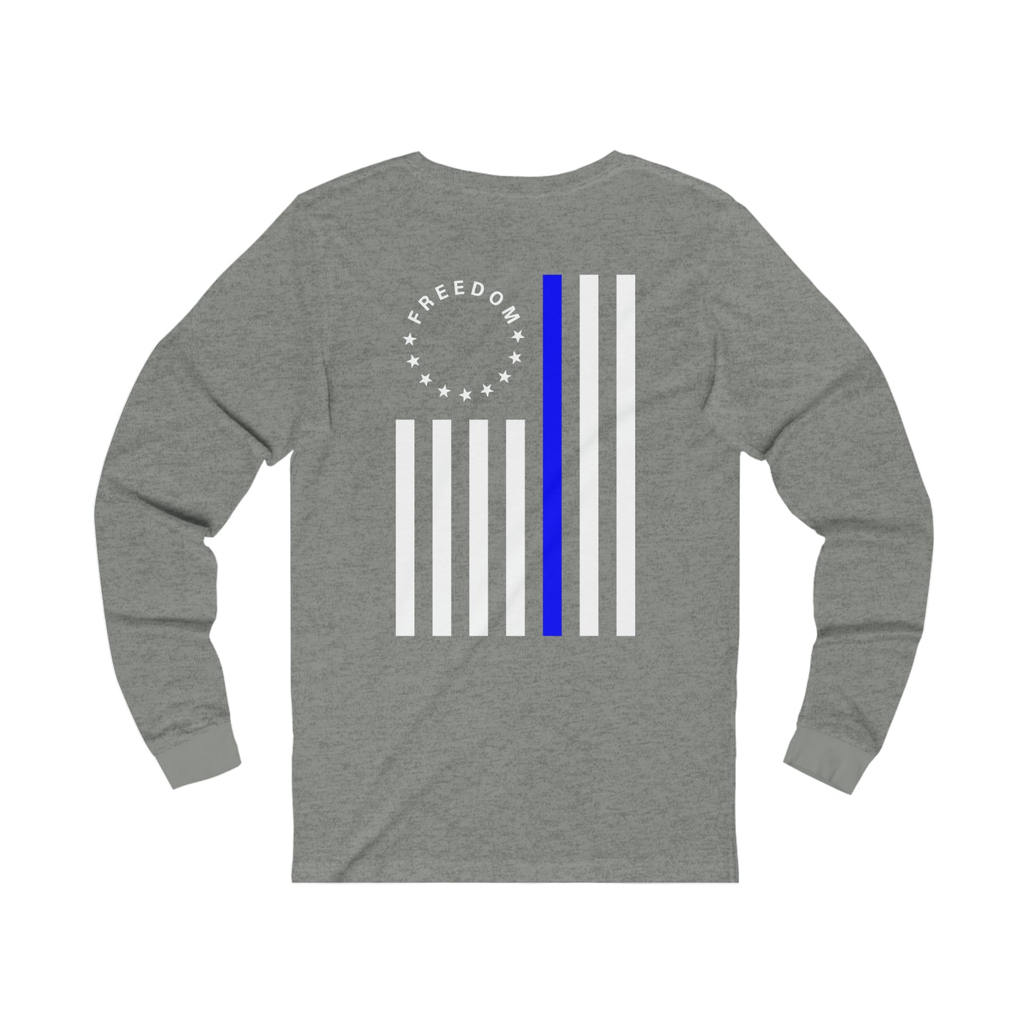 Freedom Collection (Thin Blue Line) - Unisex Jersey Long Sleeve Tee