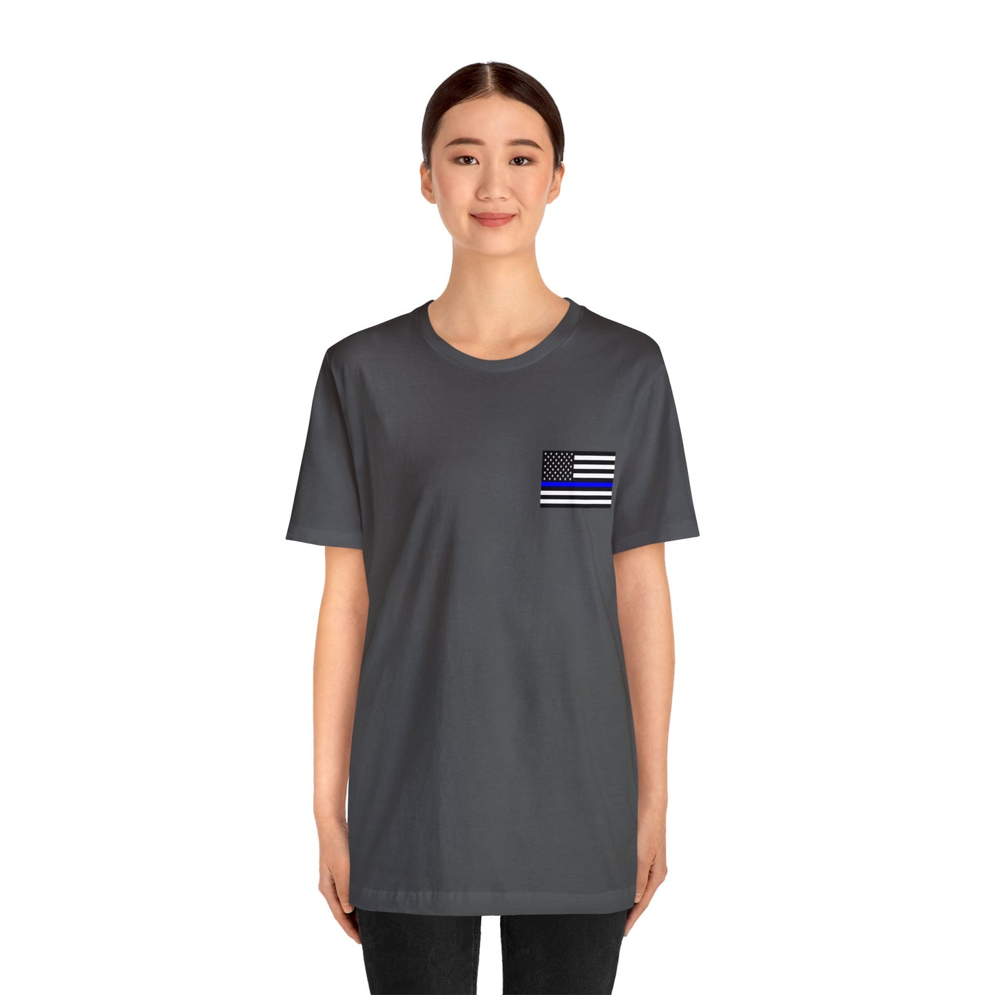 Standard Collection (Thin Blue Line) - Unisex Fuser T-shirt