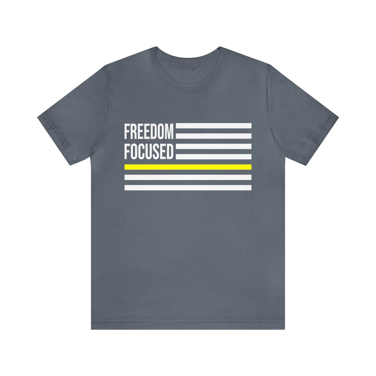 Freedom Collection (Thin Yellow Line) - Unisex Fuser T-shirt