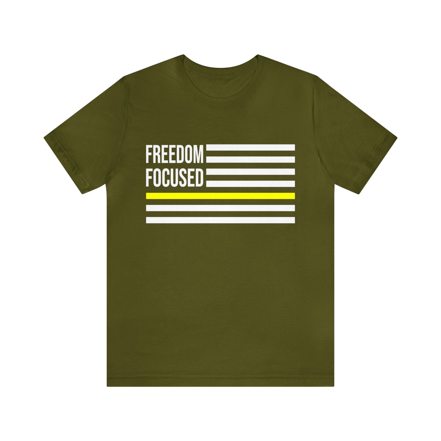 Freedom Collection (Thin Yellow Line) - Unisex Fuser T-shirt