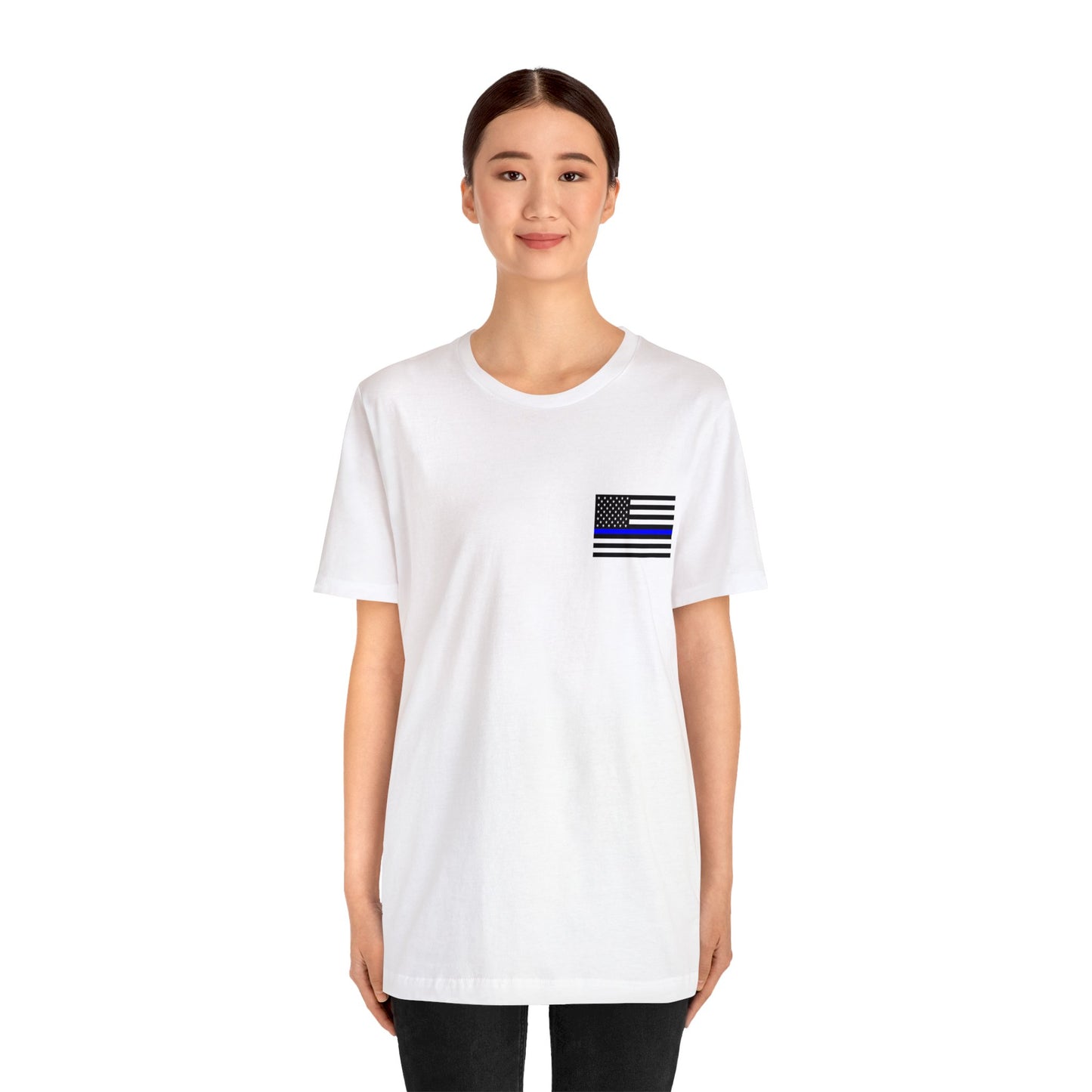 Standard Collection (Thin Blue Line) - Unisex Fuser T-shirt