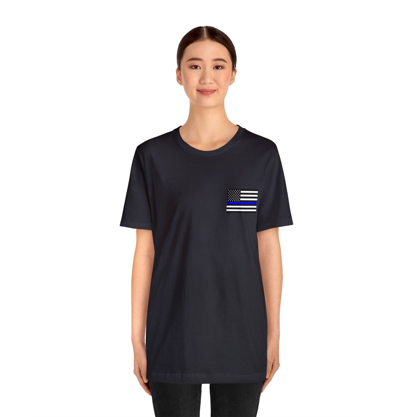 Standard Collection (Thin Blue Line) - Unisex Fuser T-shirt