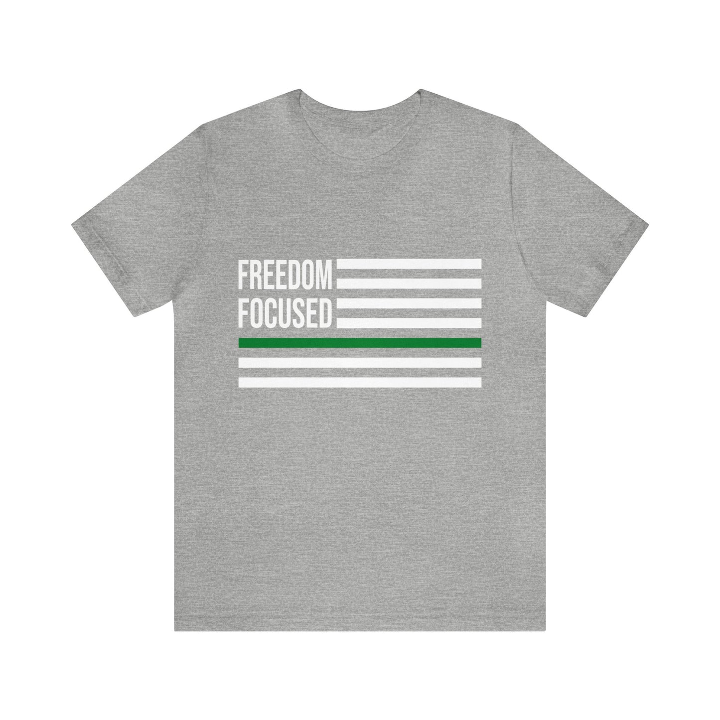 Freedom Collection (Thin Green Line) - Unisex Fuser T-shirt
