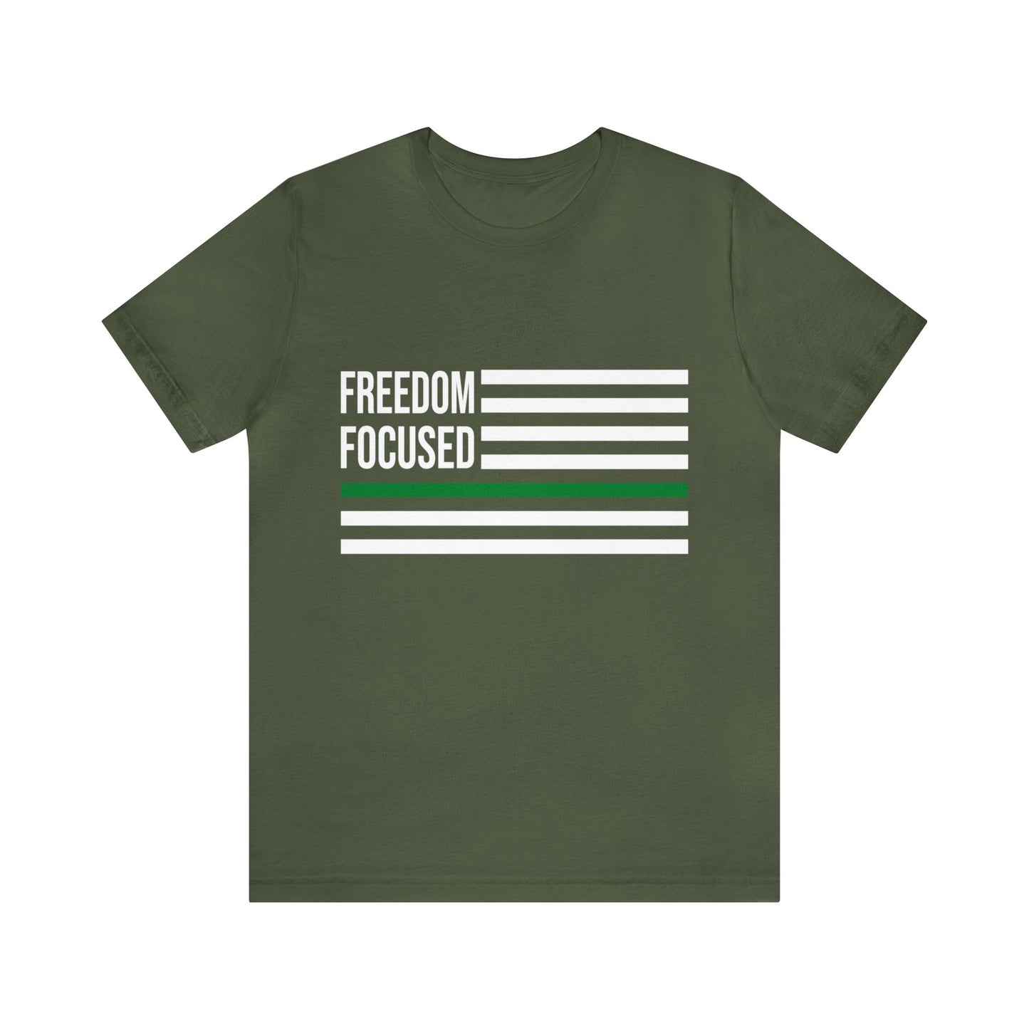 Freedom Collection (Thin Green Line) - Unisex Fuser T-shirt