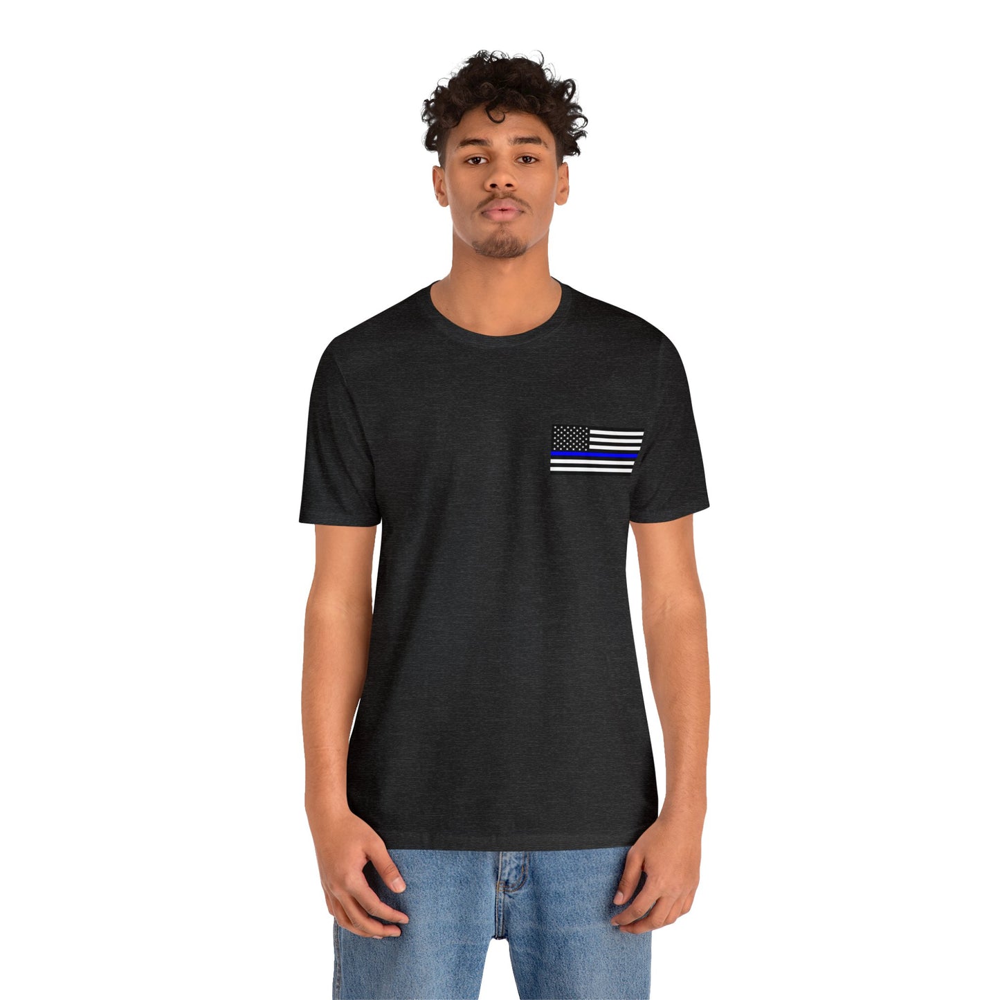 Standard Collection (Thin Blue Line) - Unisex Fuser T-shirt