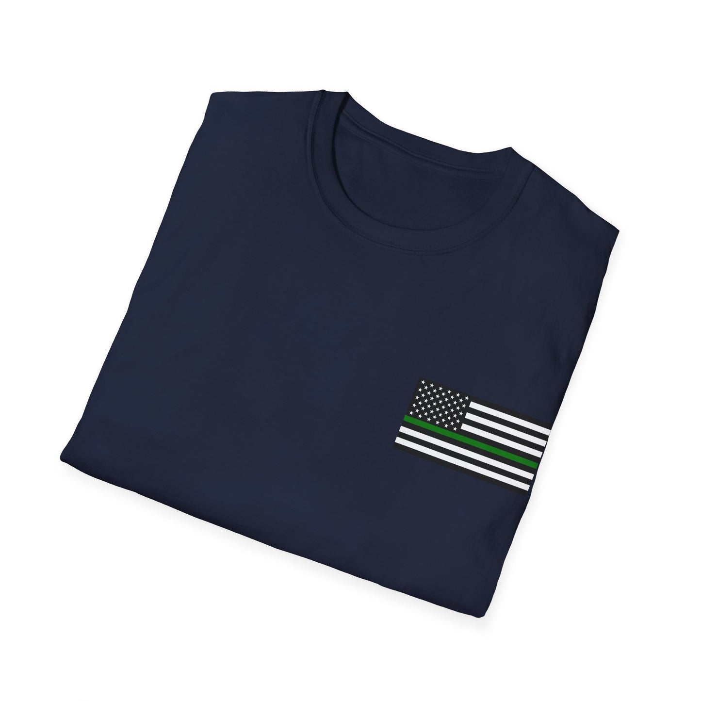 Standard Collection (Thin Green Line) - Unisex Softstyle T-Shirt