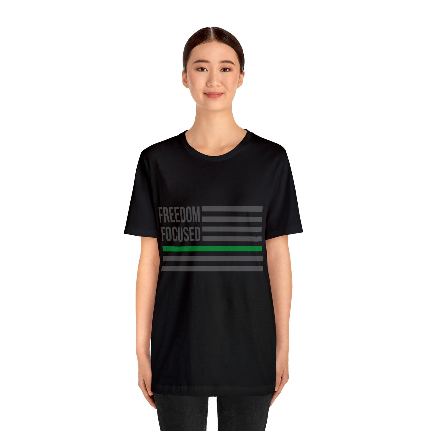Freedom Collection (Thin Green Line) - Unisex Jersey Short Sleeve