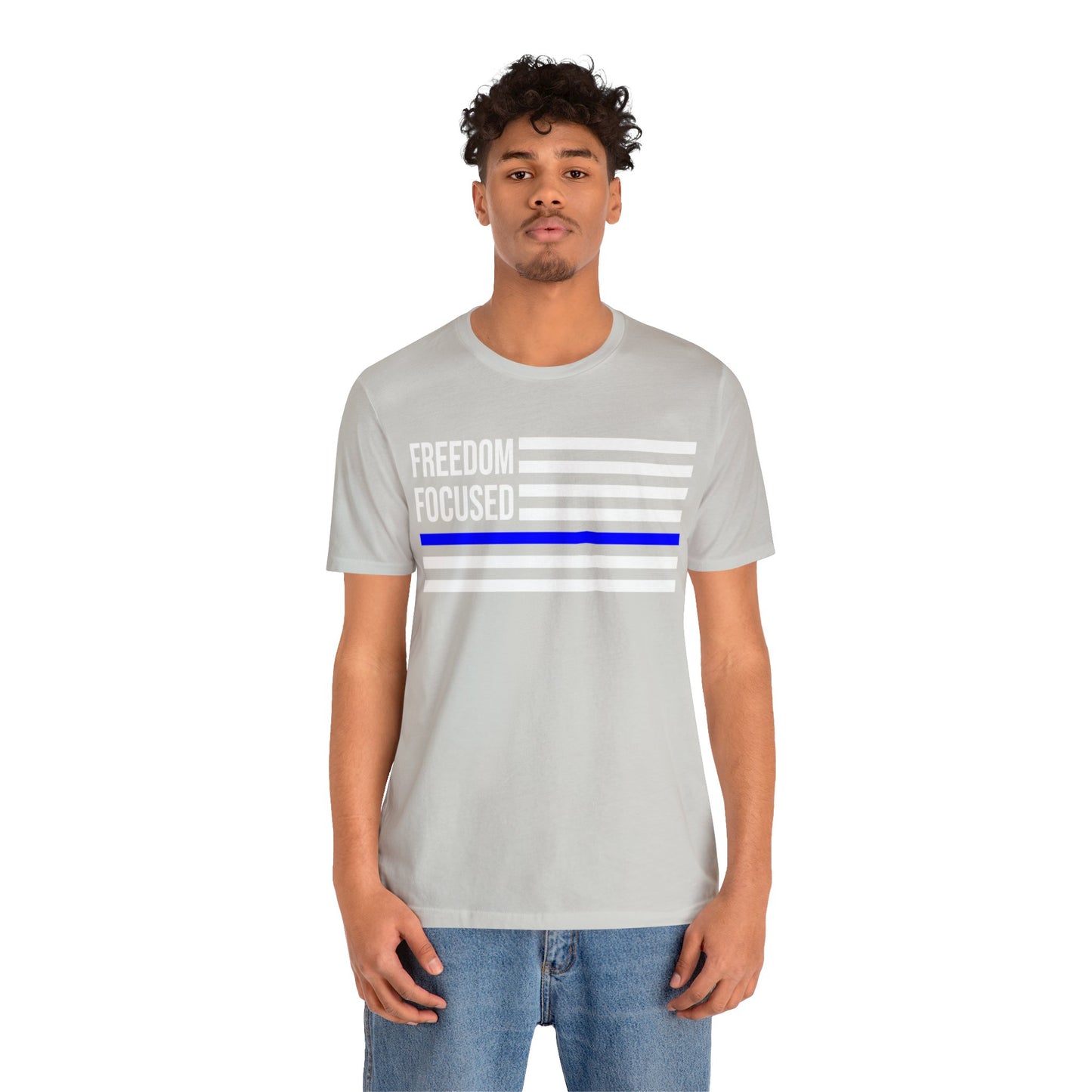Freedom Collection (Thin Blue Line) - Unisex Fuser T-shirt