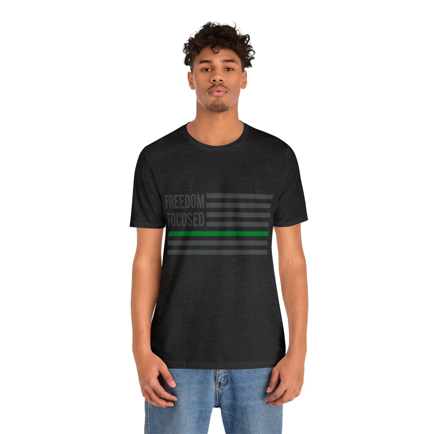Freedom Collection (Thin Green Line) - Unisex Jersey Short Sleeve
