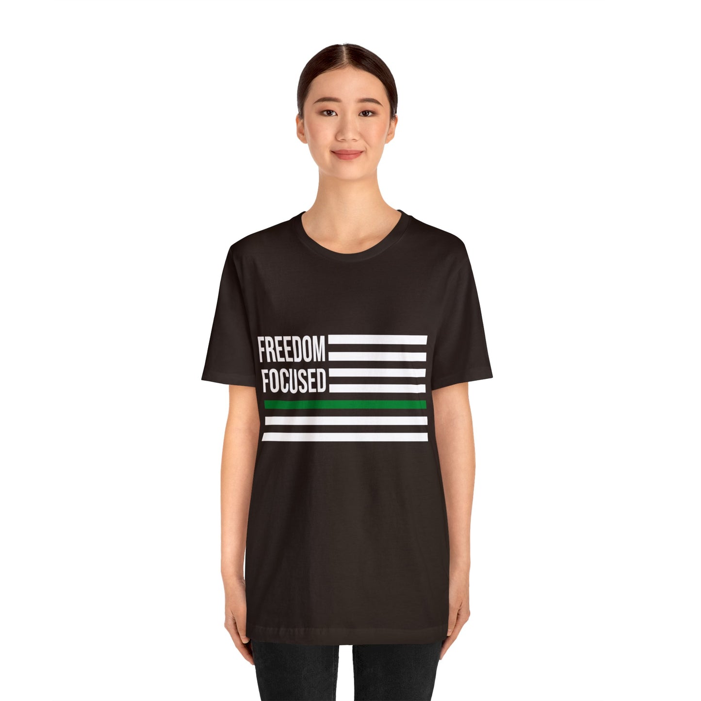 Freedom Collection (Thin Green Line) - Unisex Fuser T-shirt