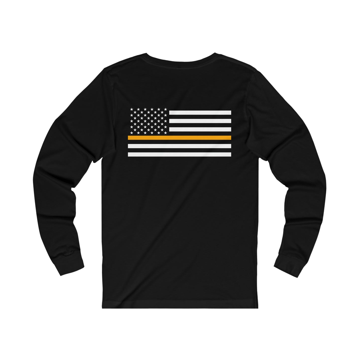 Standard Collection (Thin Orange Line) - Unisex Jersey Long Sleeve Tee