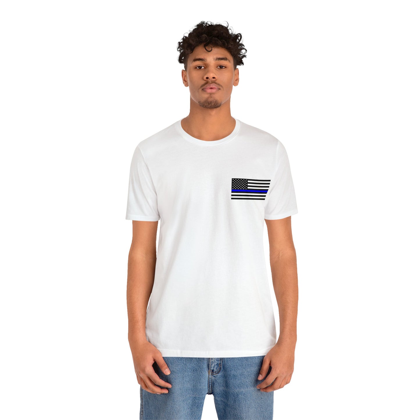 Standard Collection (Thin Blue Line) - Unisex Fuser T-shirt