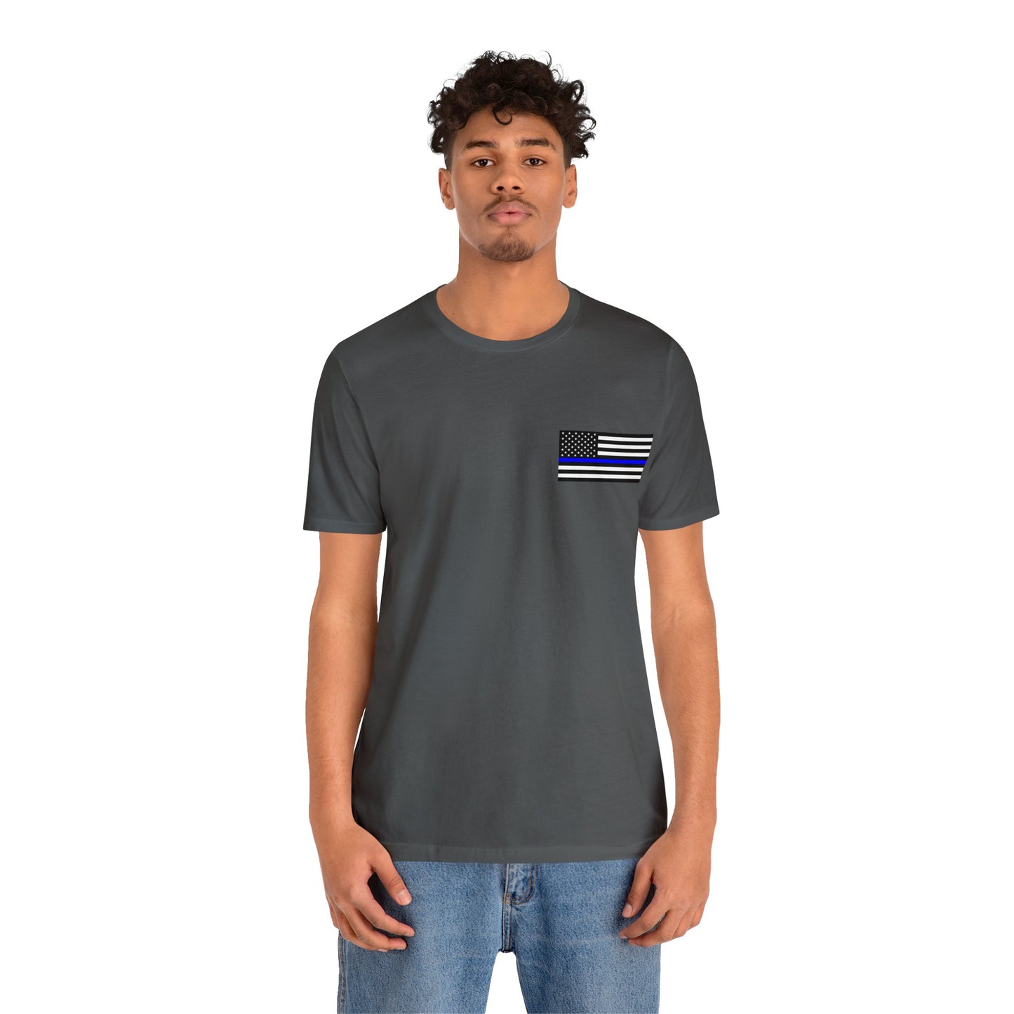 Standard Collection (Thin Blue Line) - Unisex Fuser T-shirt