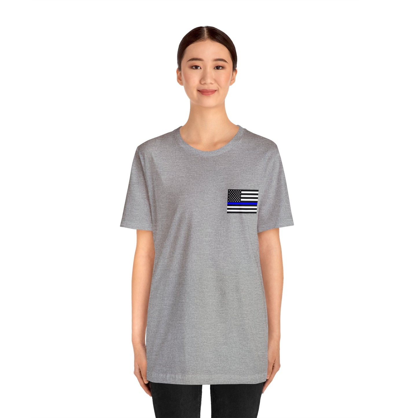 Standard Collection (Thin Blue Line) - Unisex Fuser T-shirt