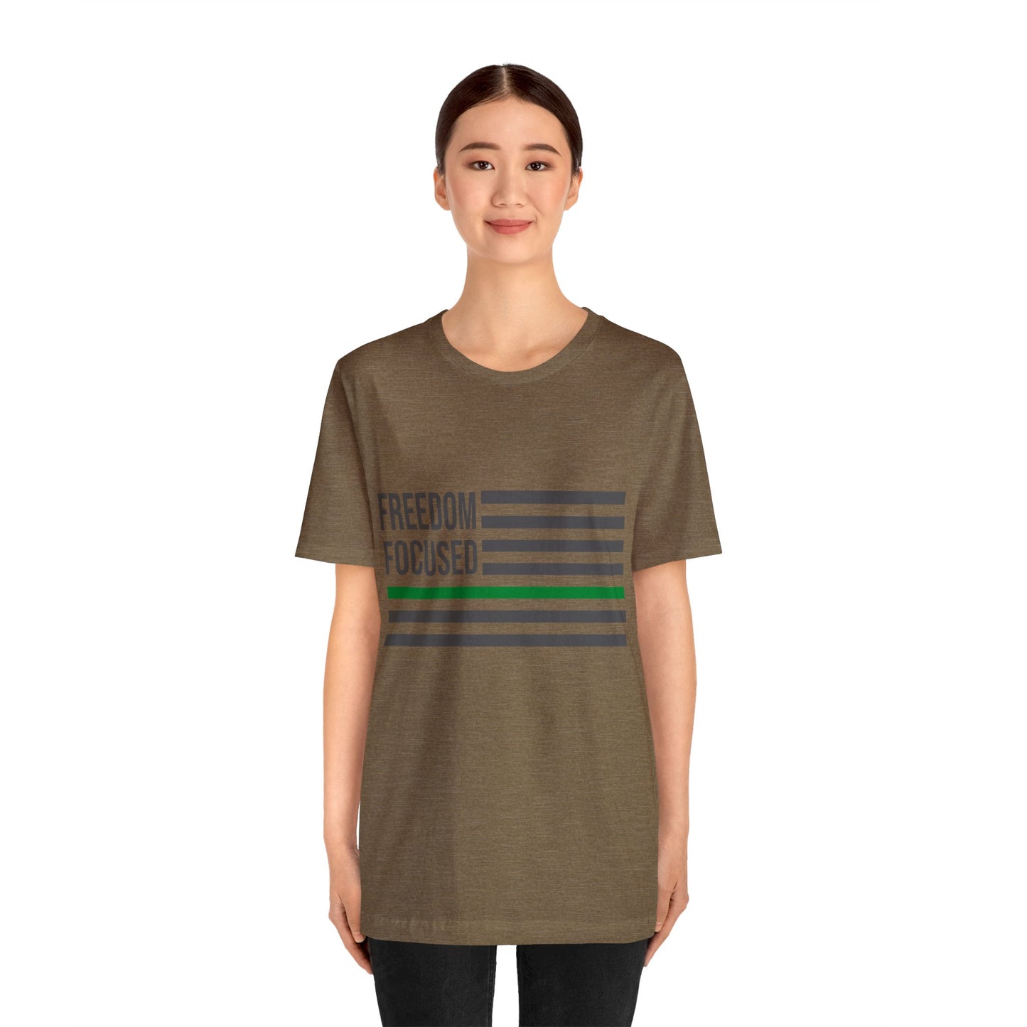 Freedom Collection (Thin Green Line) - Unisex Jersey Short Sleeve