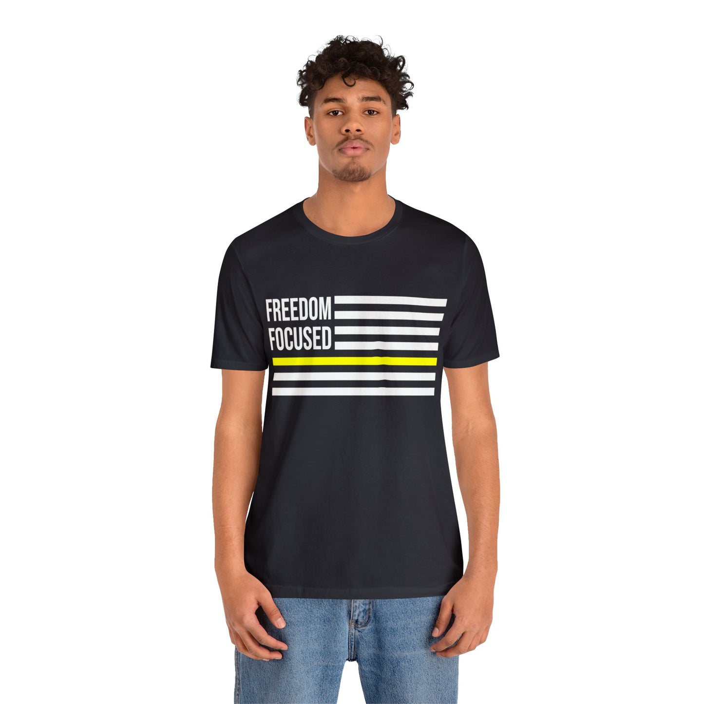 Freedom Collection (Thin Yellow Line) - Unisex Fuser T-shirt