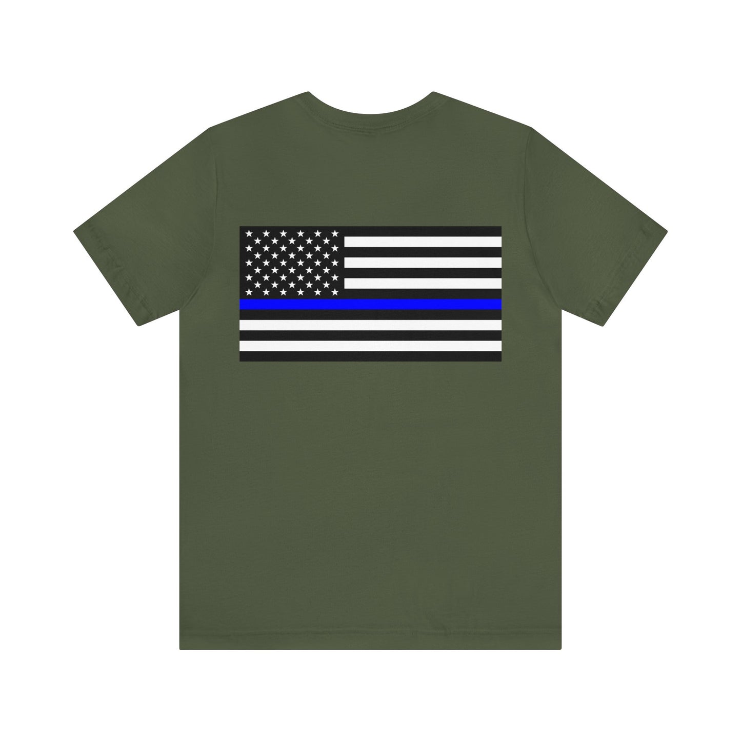 Standard Collection (Thin Blue Line) - Unisex Fuser T-shirt