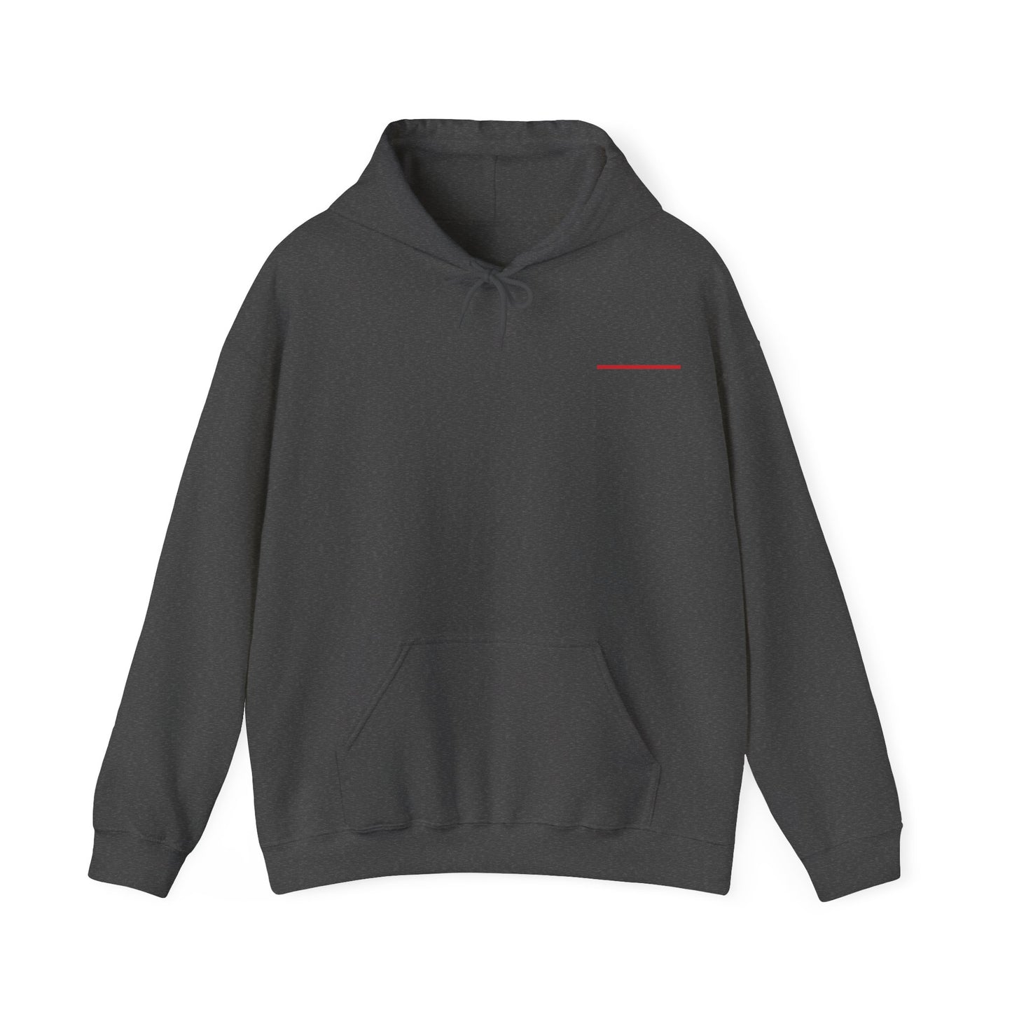 Thin Line Collection (Thin Red Line) - Unisex Cruiser Hoodie