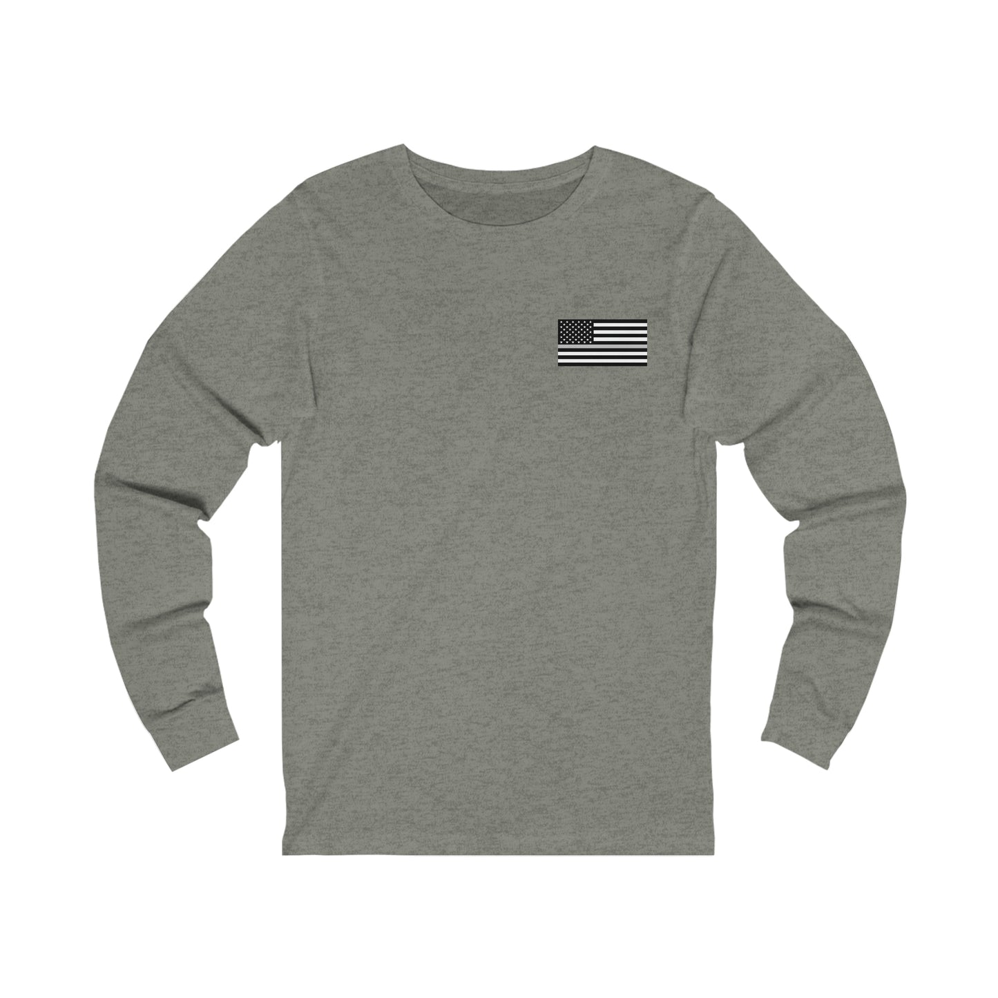 Standard Collection (Thin Silver Line) - Unisex Jersey Long Sleeve Tee