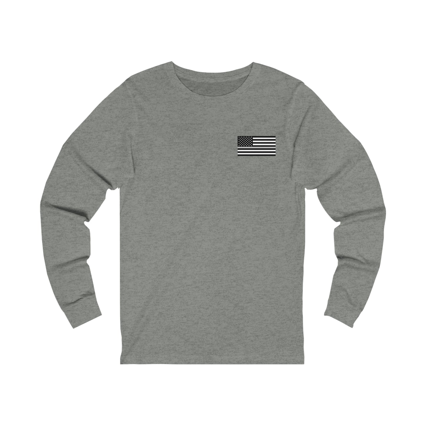 Standard Collection (Thin Silver Line) - Unisex Jersey Long Sleeve Tee