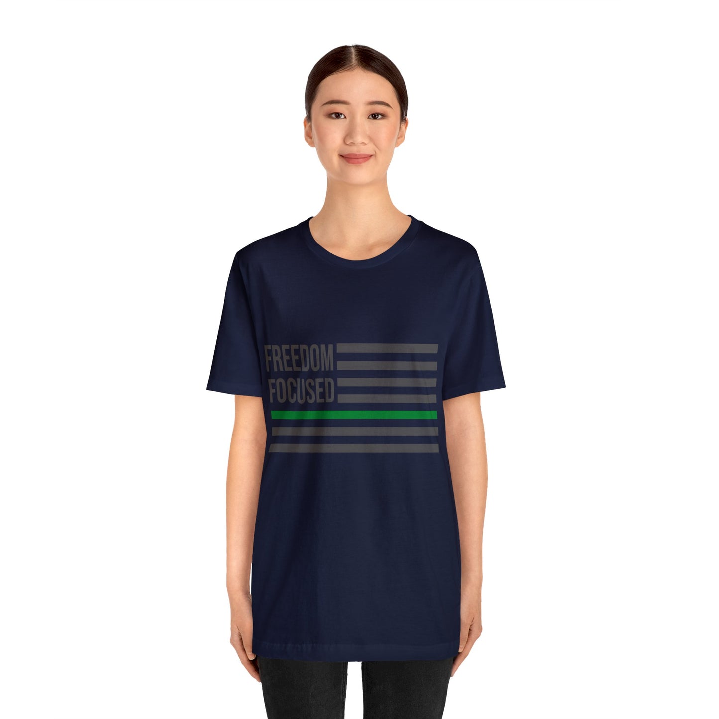 Freedom Collection (Thin Green Line) - Unisex Jersey Short Sleeve