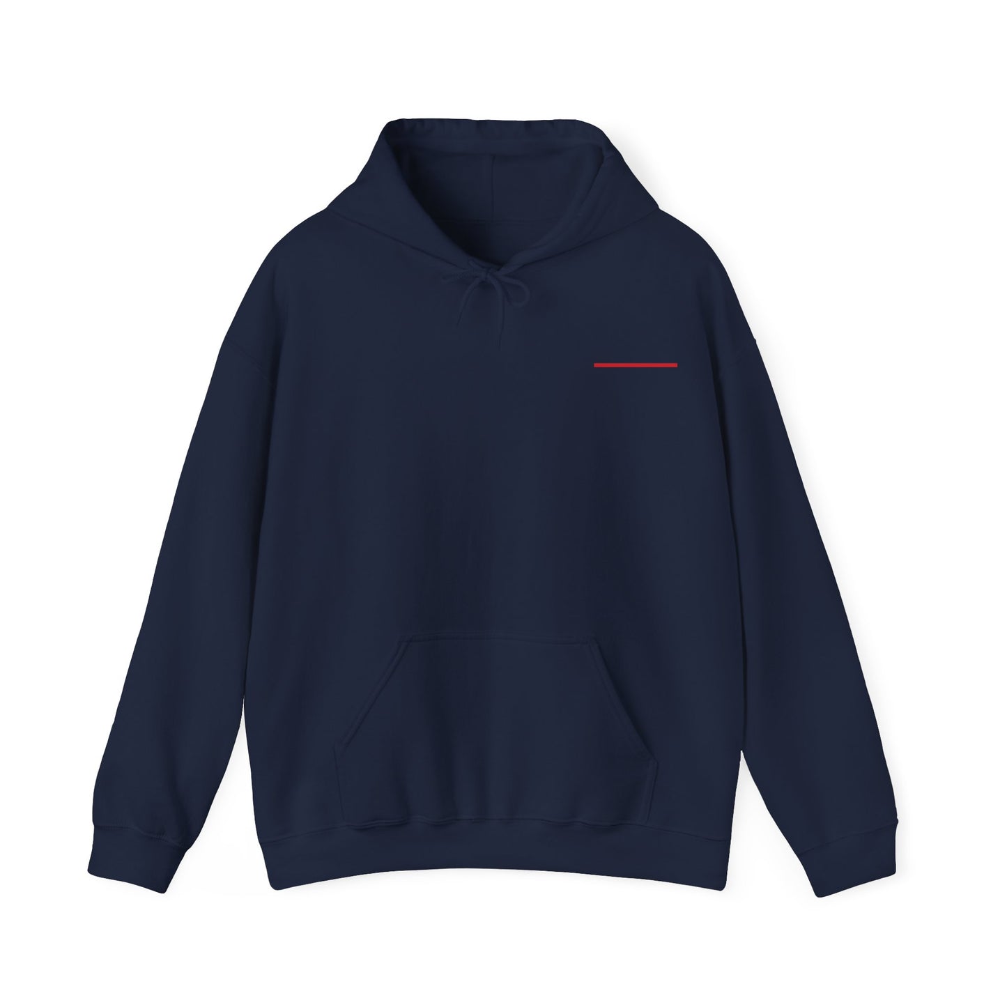 Thin Line Collection (Thin Red Line) - Unisex Cruiser Hoodie