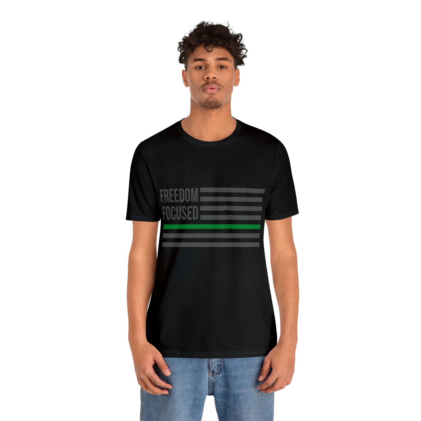 Freedom Collection (Thin Green Line) - Unisex Jersey Short Sleeve