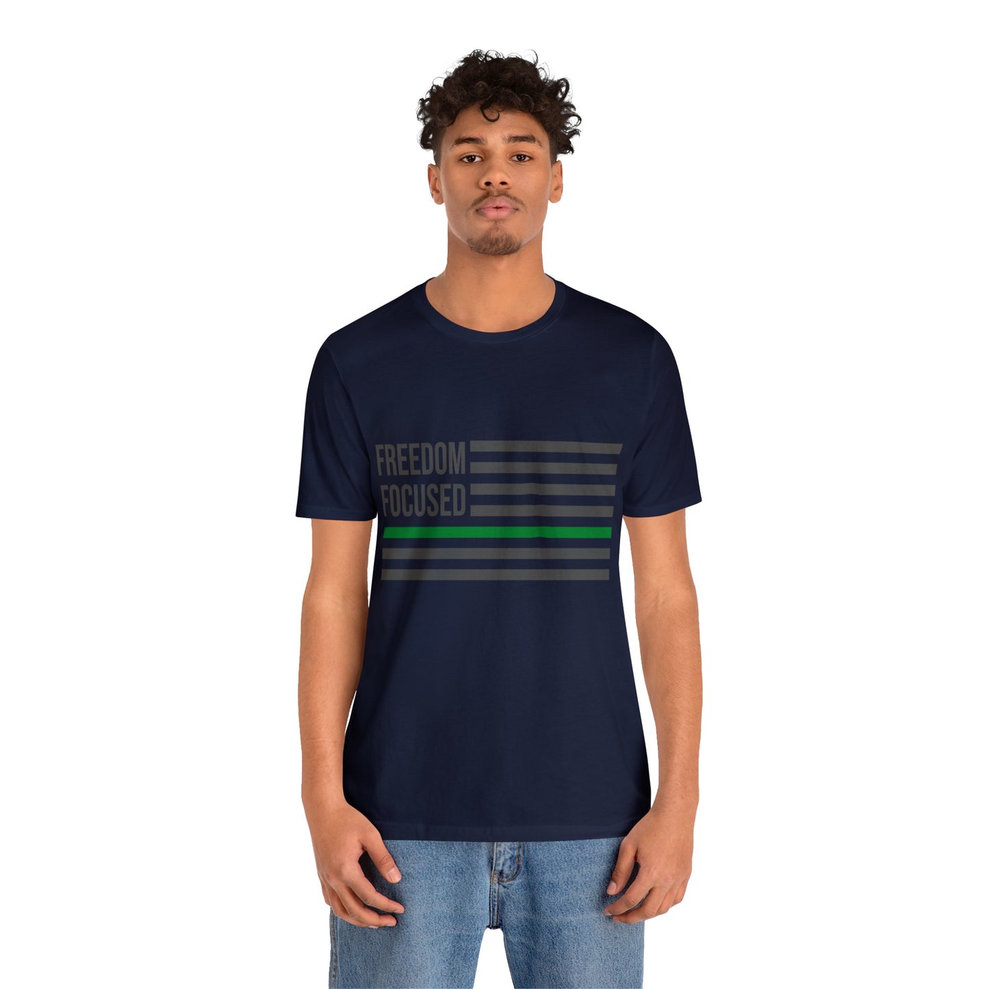 Freedom Collection (Thin Green Line) - Unisex Jersey Short Sleeve