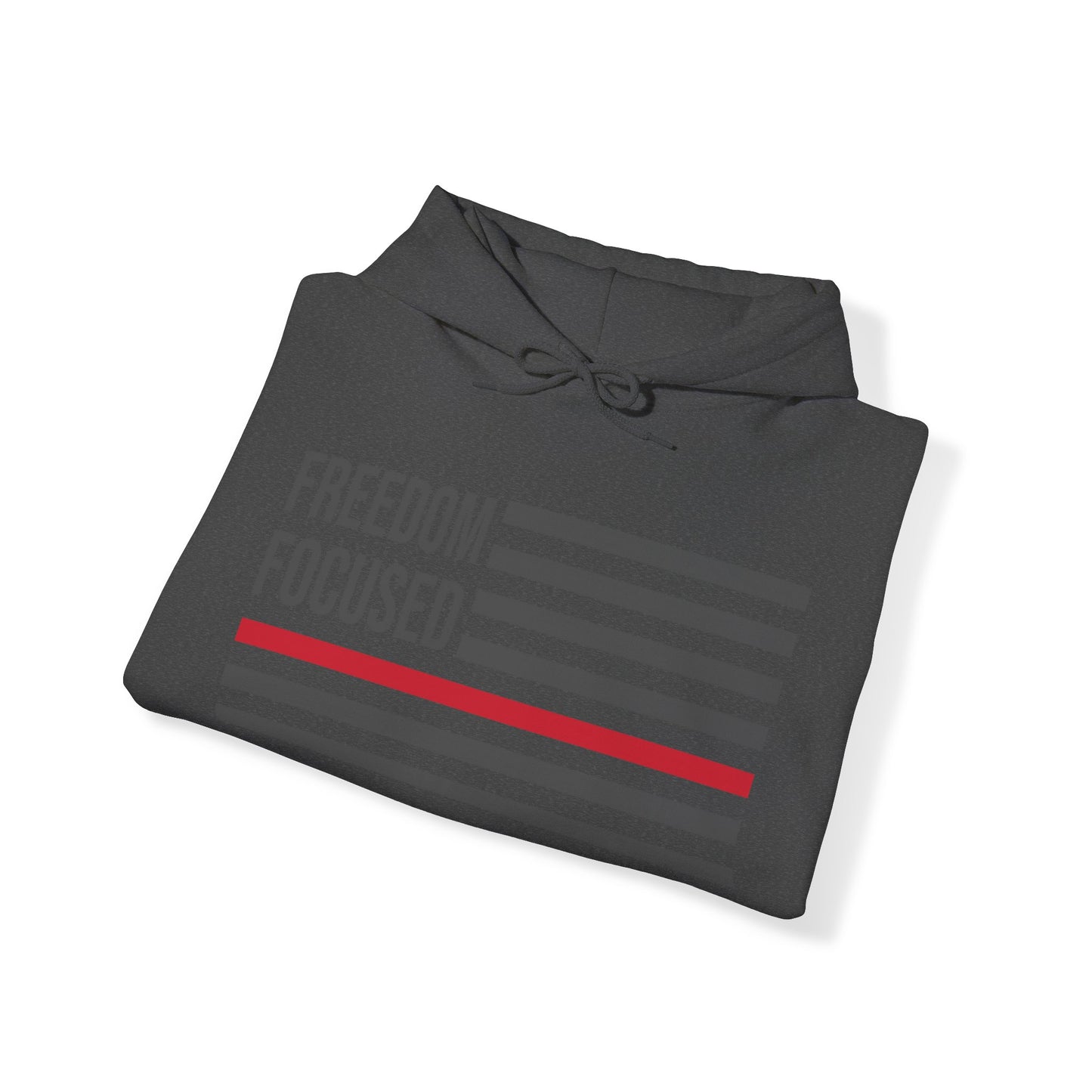 Freedom Collection (Thin Red Line) - Unisex Heavy Blend™ Hooded Sweatshirt