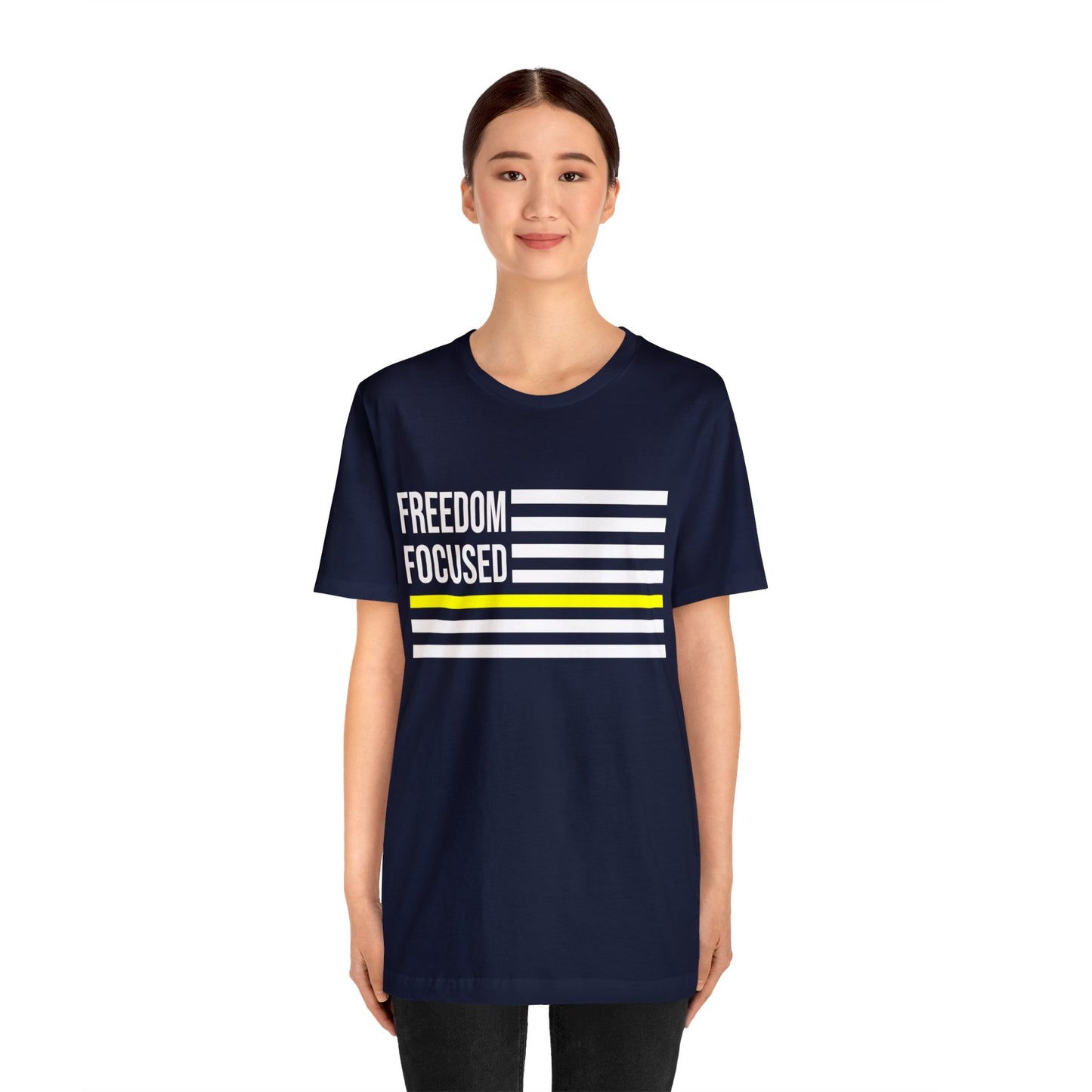 Freedom Collection (Thin Yellow Line) - Unisex Fuser T-shirt